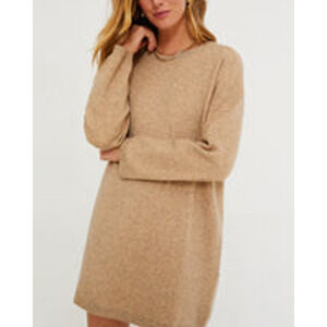 Tuckernuck 'Vivianne' Beige Crewneck Dress Size XXL